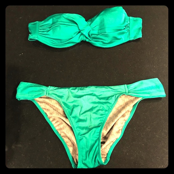 Victoria's Secret Other - Victoria’s Secret bandeau swim bikini set